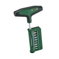 Bosch Handwerkzeuge Bit-Schraubendreher-Set Mit T-Griff 19-Teilig - 1600A039J3