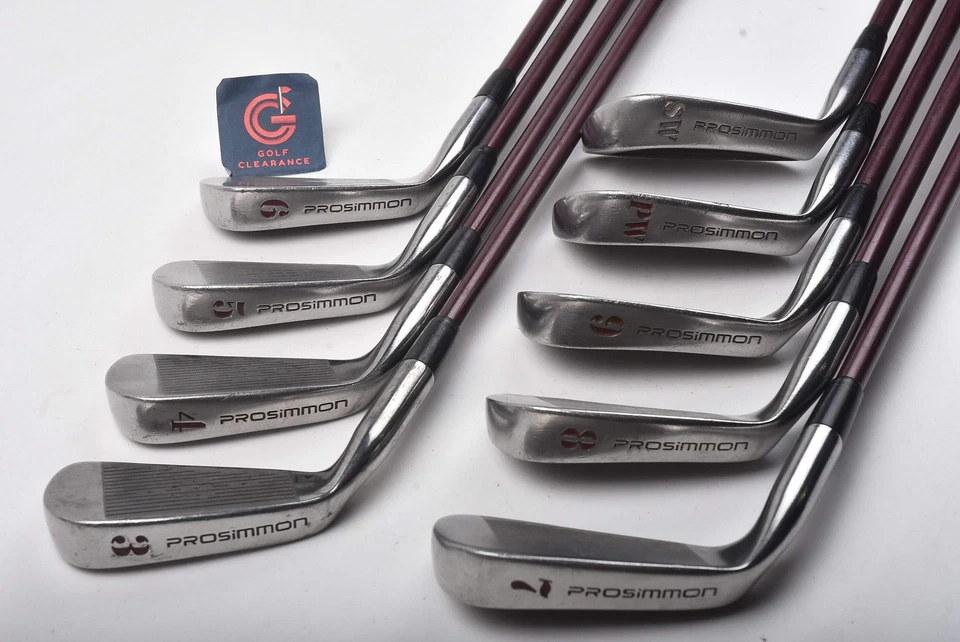 Prosimmon Peter Senior Midsize Irons / 3-SW / Ladies Flex Graphite Shafts - Image 4 of 4