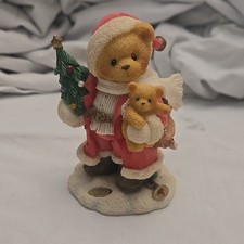 Vintage 1996 Cherished Teddies Klaus 176036 Christmas Santa Bearer Good Tidings