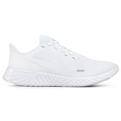 BQ3204-103 Nike Revolution 5 blanc baskets hommes sport chaussures de... - Photo 1/4