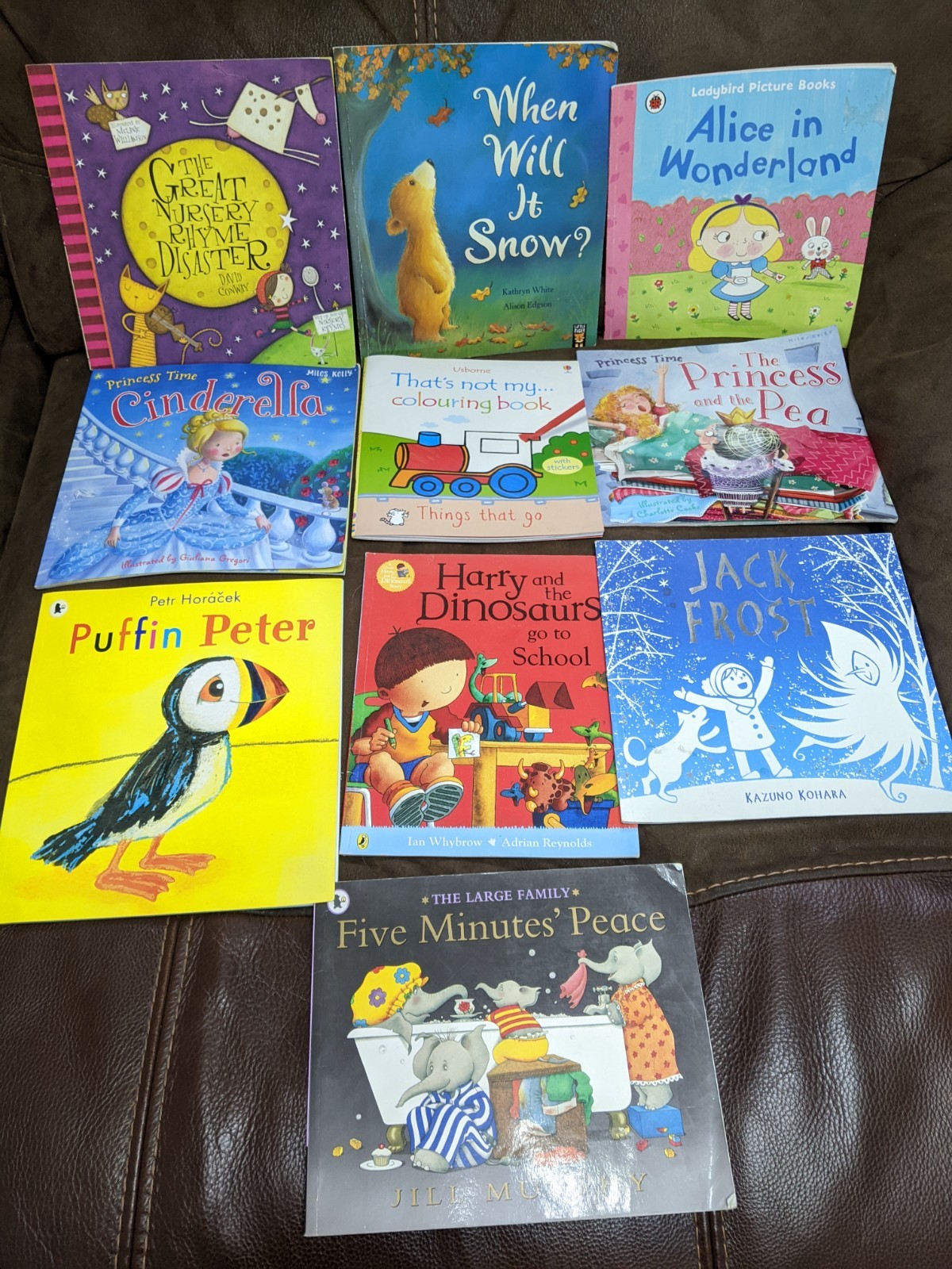10x Children's Bedtime Books Bundle/Job Lot/Collection ~ Picture Book Story Time