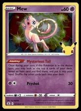 Mew Holo Rare Celebrations 011/025 NM Pokémon TCG