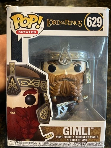 Funko Pop! Vinyl: The Lord of the Rings - Gimli #629 In Damaged Box