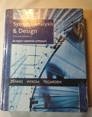 Systems Analysis and Design with UML Version 2.0 Object An Orientated Approach