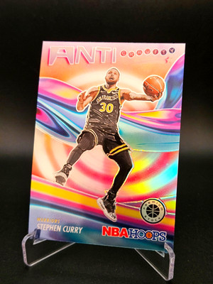2023-24 Panini Premium Stock Anti Gravity #3 Stephen Curry - Silver Prizm