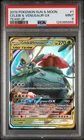 2019 Pokemon S&M Team Up Celebi & Venusaur GX #1 PSA 9