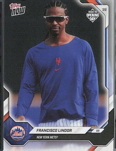 2026 Topps Now OD-176 Francisco Lindor