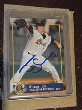 JP SEARS, 2018 ROOKIE CARD, MINT