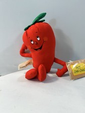VTG Hallmark LOTTA SPICE Plush 1984 Red Chili Pepper Hot Cha-Cha Crazy Crop Tags