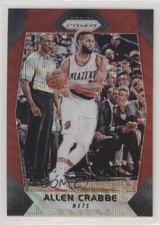 2017-18 Panini Prizm Ruby Wave Prizm Allen Crabbe #143 j2c