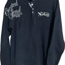 Norton Y2K Punk Embroidered Long Sleeve M Official