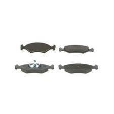 Satz Bremsbeläge Bremsklötze vorne für Ford Courier F3L J5 Escort 3 GAA | 240