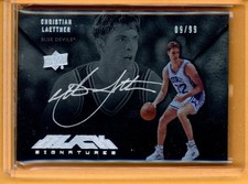 2012-13 Exquisite Christian Laettner AUTO #09/99