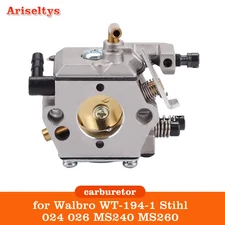 MS260 For Walbro WT-194-1 Stihl 024 026 MS240 Carburetor Chainsaw Garden Power