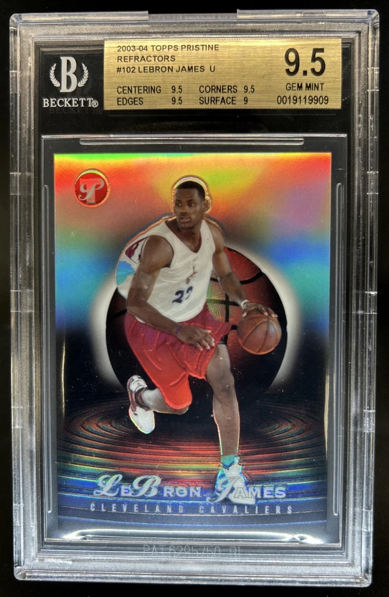 LeBron James Grade 9.5 Basketball Rookie Sports Trading Cards