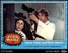1977 Topps Star Wars #65 Carrie Fisher and Mark Hamill 4 - VG/EX