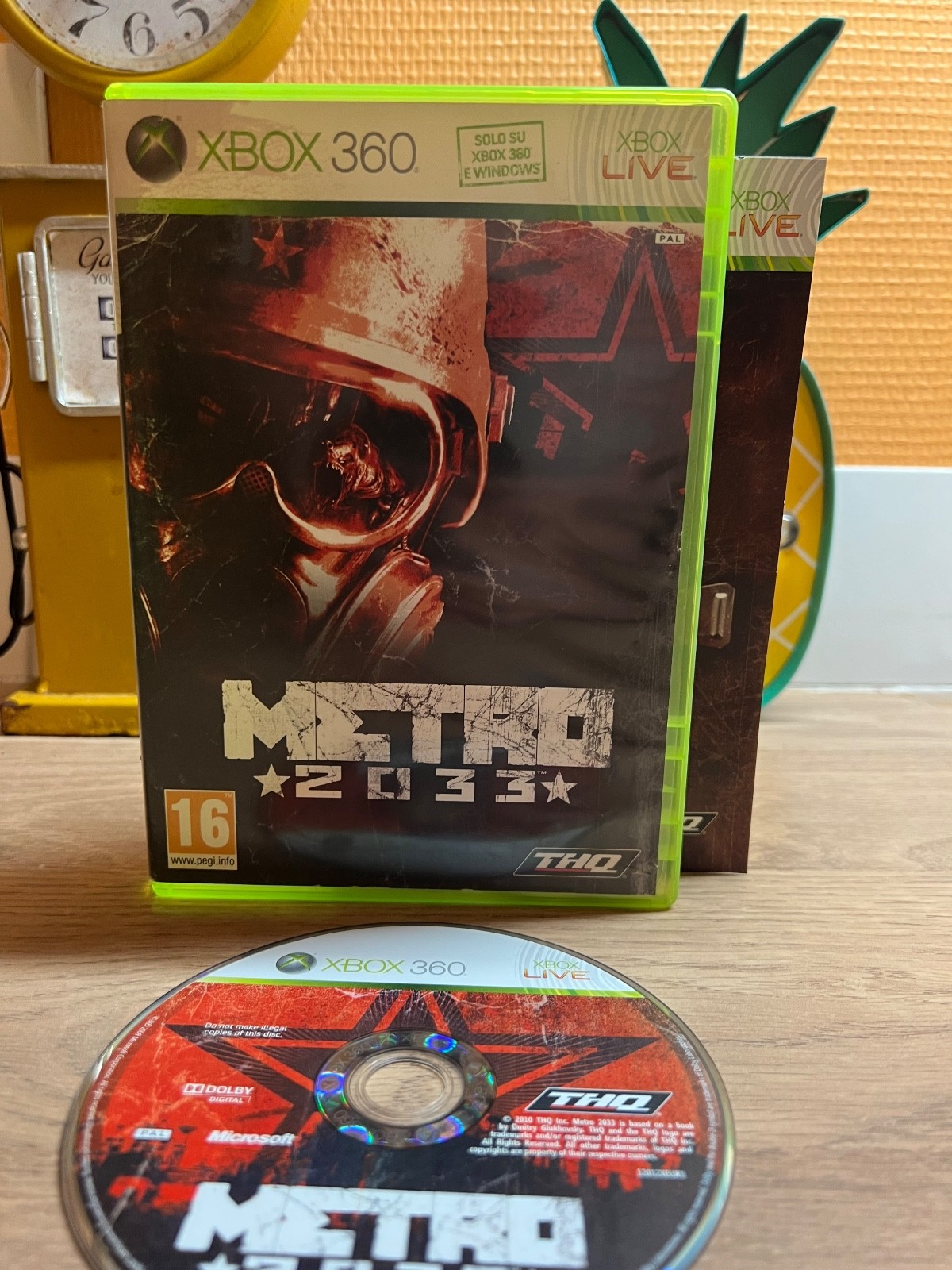 Metro 2033 - Xbox 360 - Bon état - Complet- Pal