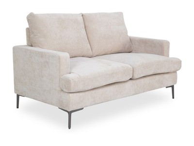 casa NOVA Sofa 2-Sitzer KALVIN BHT 143x90x85 cm beige Couch