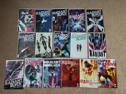 Radiant Black #1 - 13 Covers A 1st Prints Comic Book Image Plus 2 Radiant Red