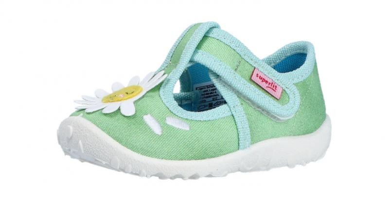 APL Superfit Ciabatta per Bambini SPOTTY VERDE BIANCO (Verde) 1 009256 7010