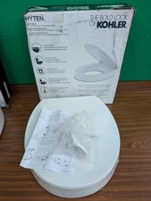 KOHLER Hyten 3" Elevated Quiet-Close Elongated Toilet Seat White 25875-0 2892Q