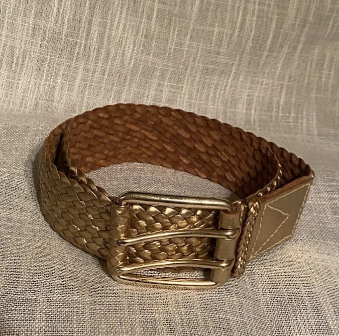 Michael Kors Luxury Leather Wide Brown Waist Belt Women’s Small Made in Italy Michael Kors Leather Wide Belts for Women for sale | eBay main image 4