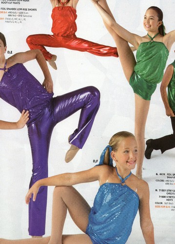 Faux Sequin Halter Dance Costume Top 4 Colors Girls/LADIES Sizes Costume Blousey - Picture 4 of 11