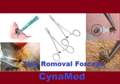 2 Tick Remover clamps - best quality tick removal Tool for Humans,dogs,cats.