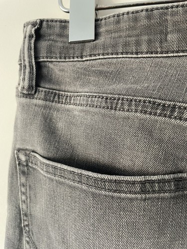 allsaints mens Distressed Look cigarette skinny jeans grey size w30 - Picture 13 of 14
