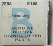 Bulova 7EDA 7EDAD watch part #16 A / #401 winding stem 401 tap 10