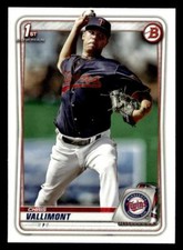 2020 Bowman #BP-78 Chris Vallimont Prospects Card Minnesota Twins