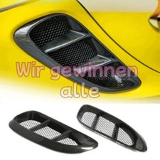 carbon seitliche lufthutzen lufteinlässe turning für porsche 718 boxster cayman