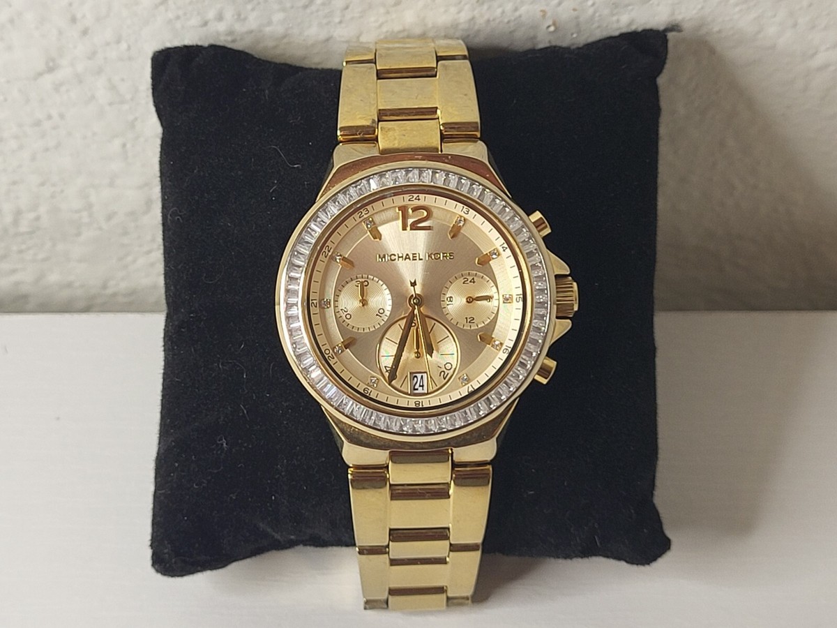 MICHAEL KORS 腕時計 クォーツ MK6212ゴールド ラインストーン Michael Kors Classic MK6212 Watch for sale online | eBay