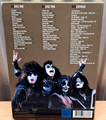 Kiss - Gold (Sound + Vision Deluxe) (2 CD / 1 DVD ) - Box Set - Best Greatest - Bild 2 von 4