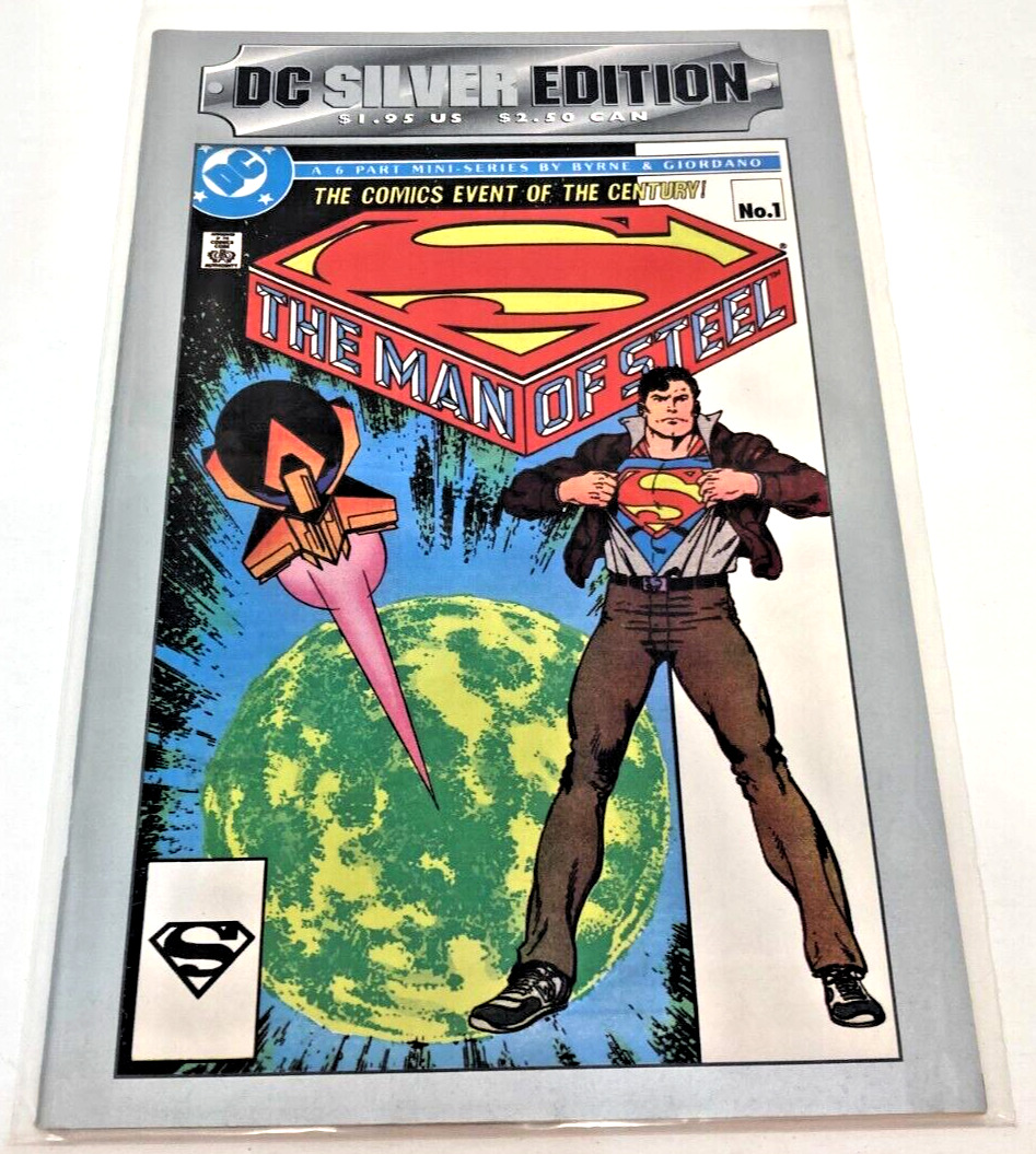 1993 DC Silver Edition The Man Of Steel No. 1