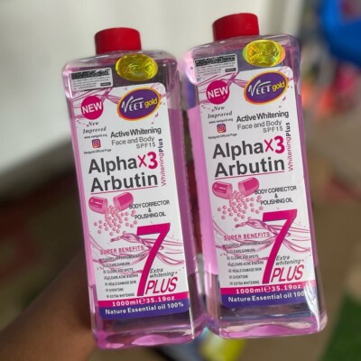 Veet Gold Alpha Arbutin Oil 1000ml X2