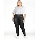 Time And Tru Black FAUX LEATHER  LEGGINGS SIZE XXL NEW — photo 2