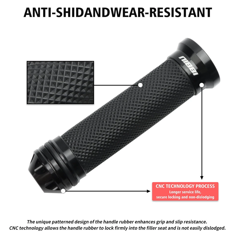 NIBBI Twist Throttle Kit w/ 36"+71" Cable 7/8" Grips Pit Dirt Bike ATV Go-Karts - Image 3 of 4