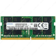 Samsung 32GB DDR4 2666MHz PC4-21300 ECC SODIMM NAS Memory RAM M474A4G43MB1-CTD 