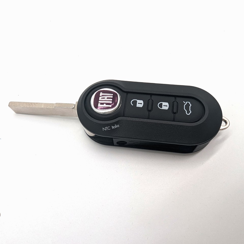 Porte-clés Crochet Fiat 500 L, Punto Evo, Panda & Lancia Ypsilon/Delta - Neuf En Emballage D'origine