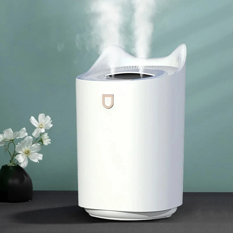 3L Luftbefeuchter, Katzenohre, LED-Lichter, Ultraschall, tragbar, Dekoration - Bild 3 von 4