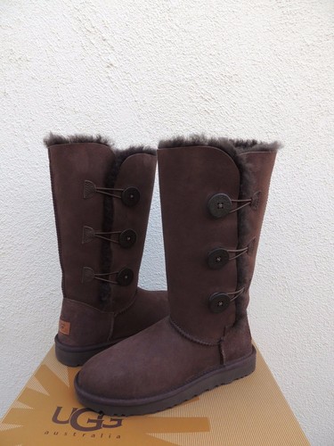 chocolate bailey button ugg boots