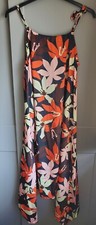 Ladies Flower Print Maxi Dress