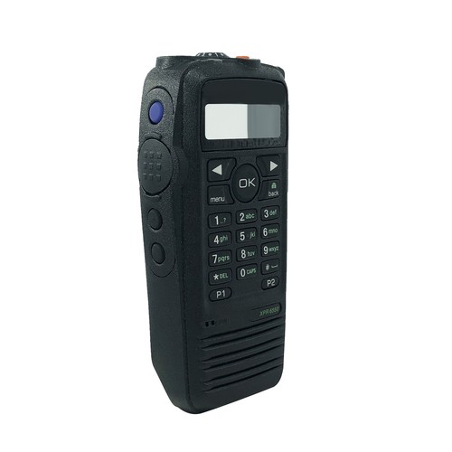 Czarny zamiennik z głośnikiem obudowy przedniej do radia dwukierunkowego XPR6550 - Zdjęcie 4 z 5