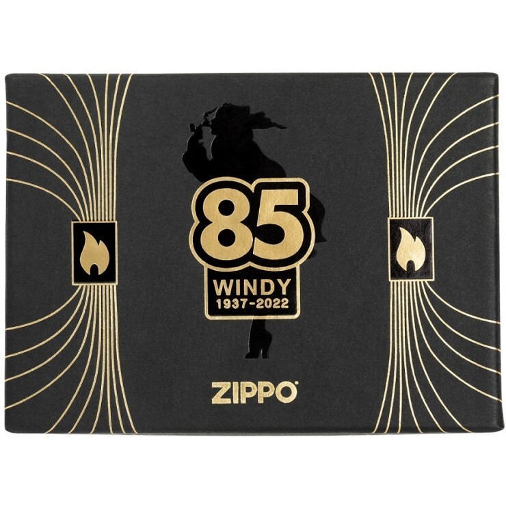 Zippo Lighter Windy 85th Anniversary Collectible Armor® ITEM