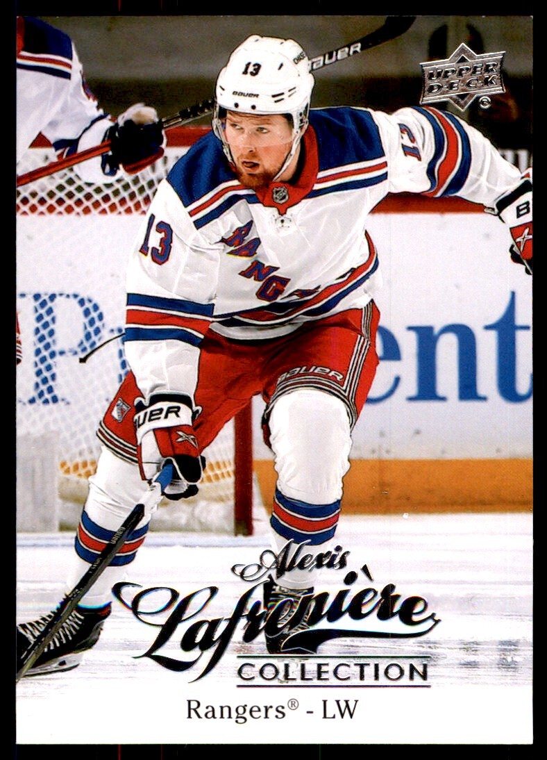 2020-21 UPPER DECK ALEXIS LAFRENIERE COLLECTION SP ALEXIS LAFRENIERE NEW YORK