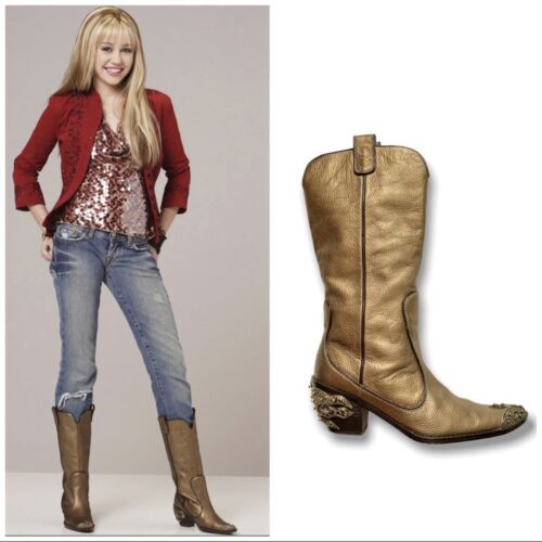 ASO Hannah Montana! Bronze verzierte Cowboystiefel! Staffel 1, Episode 5 - Bild 1 von 13