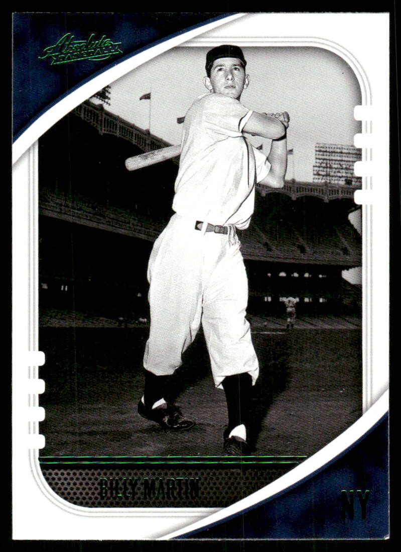 2021 Panini Absolute Green Billy Martin #39