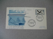 FDC 1957 N° PA 36 Sud Aviation Caravelle à voir