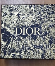 Dior Limited Edition Holiday Empty Gift Box 8.5  x8.5  x3  NEW SEALED package